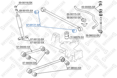 Stellox 87-98131-SX С/б зад. рычага Toyota Land Cruiser KDJ - 2