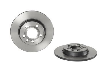 Brembo 08.7288.11 Диск тормозной | зад | - 2