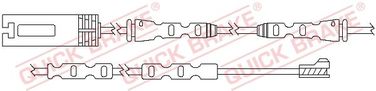 Quick Brake WS0291A Сигнализатор, износ тормозных колодок - 1