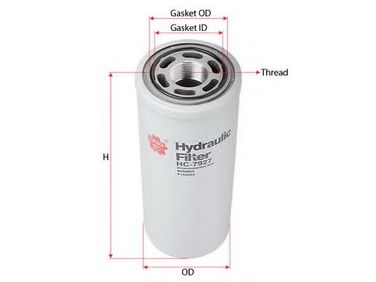 Sakura HC7927 Фильтр гидравлический HCV - 1