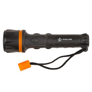 AIRLINE AFL-3-01 Фонарь прорезиненный на батарейках LEDx3 - 2