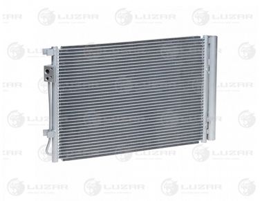 Luzar LRAC 08L4 Радиатор кондиц. с ресивером для а/м Hyundai Solaris/Kia Rio (10-) - 1