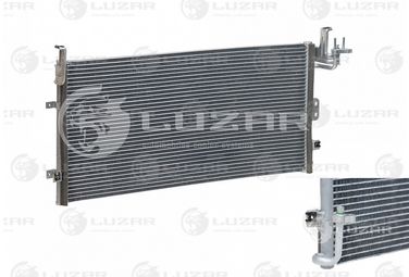 Luzar LRAC 08383 Радиатор кондиц. для а/м Hyundai Sonata (02-) - 1