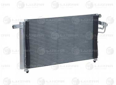 Luzar LRAC 08G1 Радиатор кондиц. с ресивером для а/м Kia Rio (05-) - 1
