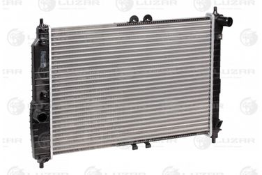 Luzar LRc CHAv05125 Радиатор охл. для а/м Chevrolet Aveo (05-) 1.2/1.4 A/C MT - 1