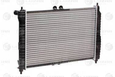 Luzar LRc CHAv05125 Радиатор охл. для а/м Chevrolet Aveo (05-) 1.2/1.4 A/C MT - 2