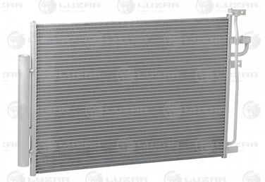 Luzar LRAC 0543 Радиатор кондиц. с ресивером для а/м Chevrolet Captiva/Opel Antara (06-) 2.4i/3.2i MT - 1