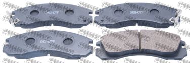 Febest 0401-K77F Колодки тормозные | перед прав/лев | - 2