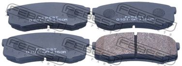 Febest 0101-GRJ150R Колодки тормозные | зад прав/лев | - 1