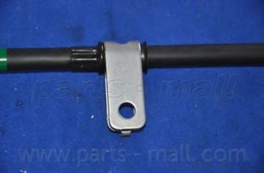 PARTS-MALL PTA-174 Трос стояночного тормоза | зад лев | - 4