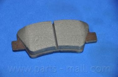 PARTS-MALL PKB037 Снят, замена pkb-e37 Колодки тормозные дисковые | зад | - 3