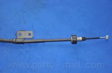 PARTS-MALL PTA-144 Трос стояночного тормоза | зад лев | - 2
