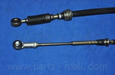 PARTS-MALL PTB123 Трос переключения передач кпп в пластиковой оболочке - 2