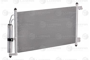 Luzar LRAC 14AX Радиатор кондиц. с ресивером для а/м Nissan Note (06-)/Tiida (04-)/Juke (10-) - 2