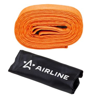 AIRLINE ATR-P-10 Трос VIP буксировочный лента 10 т, 5 м , без крюков, с сумкой - 2