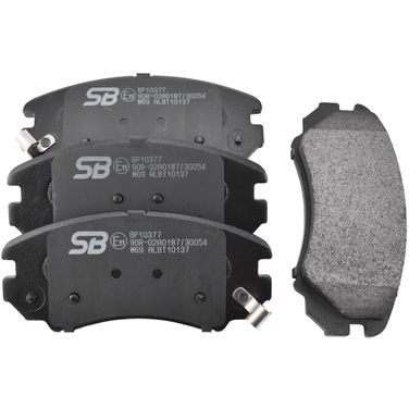 SB Nagamochi BP10377 Колодки тормозные дисковые | перед | - 1