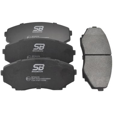 SB Nagamochi BP25376 Колодки тормозные дисковые | перед | - 1