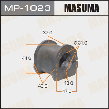 Masuma MP1023 Втулка стабилизатора передней подвески - 1