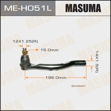 Masuma ME-H051L Наконечник рулевой тяги - 1