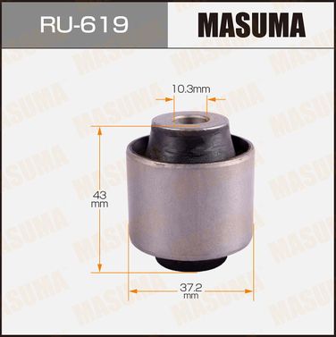 Masuma RU-619 Сайлентблок рычага подвески | зад | - 1