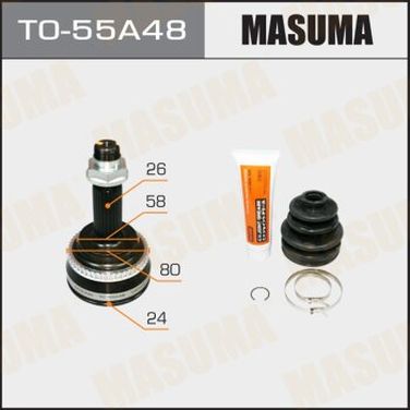 Masuma TO-55A48 Шрус внешний | перед лев | - 1