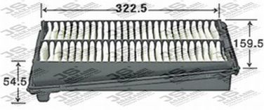 JS Asakashi A877J Фильтр воздушный - 1