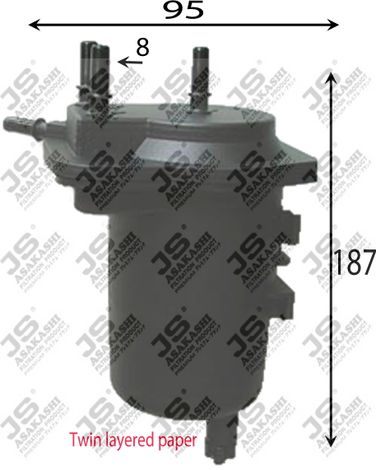 JS Asakashi FS1026 Фильтр топливный - 1
