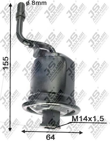 JS Asakashi FS8007 Фильтр топливный - 1