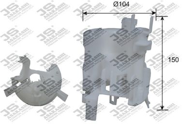 JS Asakashi FS8020A Фильтр топливный - 1