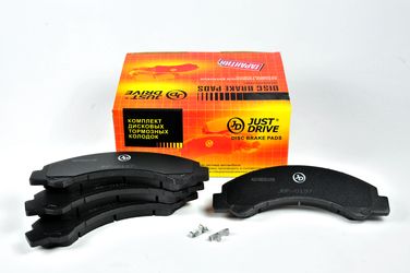 JD JBP0197 Колодки тормозные, передние d4052 - 1