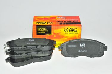 JD JBP0017 Колодки тормозные, передние d1241mh - 1