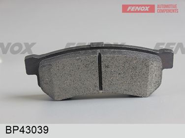 Fenox BP43039 Колодки тормозные дисковые | зад прав/лев | - 1