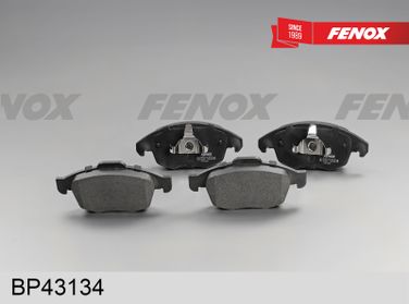 Fenox BP43134 Колодки тормозные дисковые | перед прав/лев | - 3