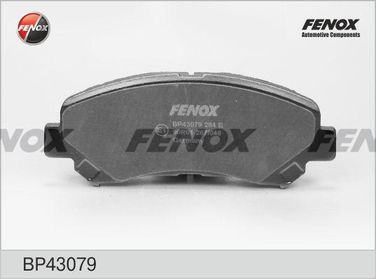 Fenox BP43079 Колодки тормозные дисковые | перед прав/лев | - 1