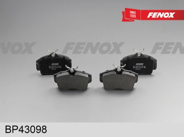 Fenox BP43098 Колодки тормозные дисковые | перед прав/лев | - 3