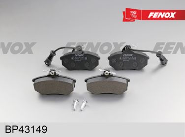 Fenox BP43149 Колодки тормозные дисковые | перед прав/лев | - 3