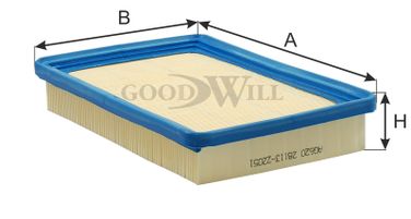 GoodWill AG 620 Снят с производства Фильтр воздушный - 2