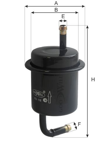 GoodWill FG 116 Фильтр топливный - 2