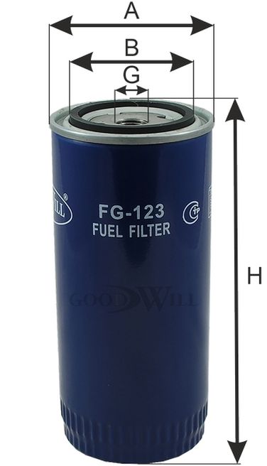 GoodWill FG 123 Фильтр топливный - 2