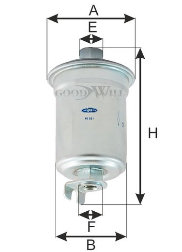 GoodWill FG 521 Снят с производства Фильтр топливный - 2