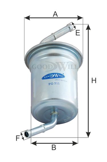GoodWill FG 511 Фильтр топливный - 2