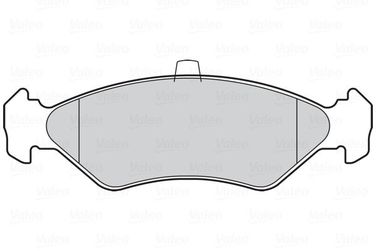 Valeo 301171 Колодки тормозные дисковые | перед | - 1