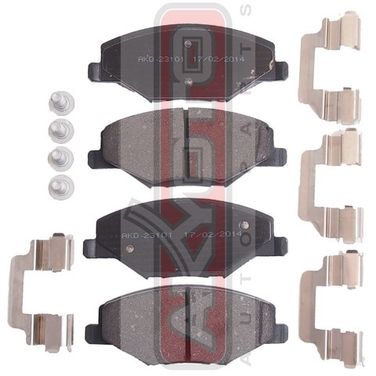 Akyoto AKD-23101 Колодки тормозные дисковые передние - 2
