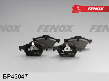 Fenox BP43047 Колодки тормозные дисковые | перед прав/лев | - 3