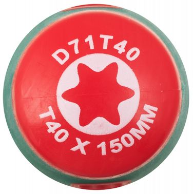 JONNESWAY D71T40 Отвертка anti-slip grip torx® T40 8х150х279 мм. - 2