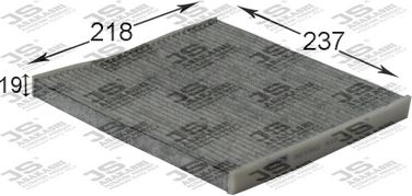 JS Asakashi AC104C Фильтр салона угольный - 1