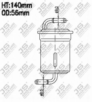 JS Asakashi FS9102 Фильтр топливный - 1