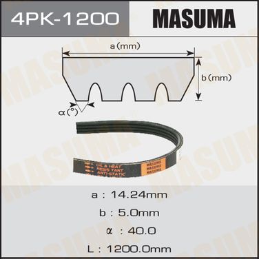 Masuma 4PK1200 Деталь - 1