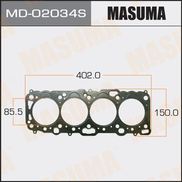 Masuma MD02034S Прокладка головки блока цилиндров - 1