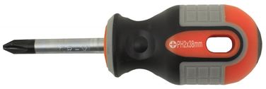 Ombra 751238 Отвертка round grip крестовая PH2x38 мм. - 1